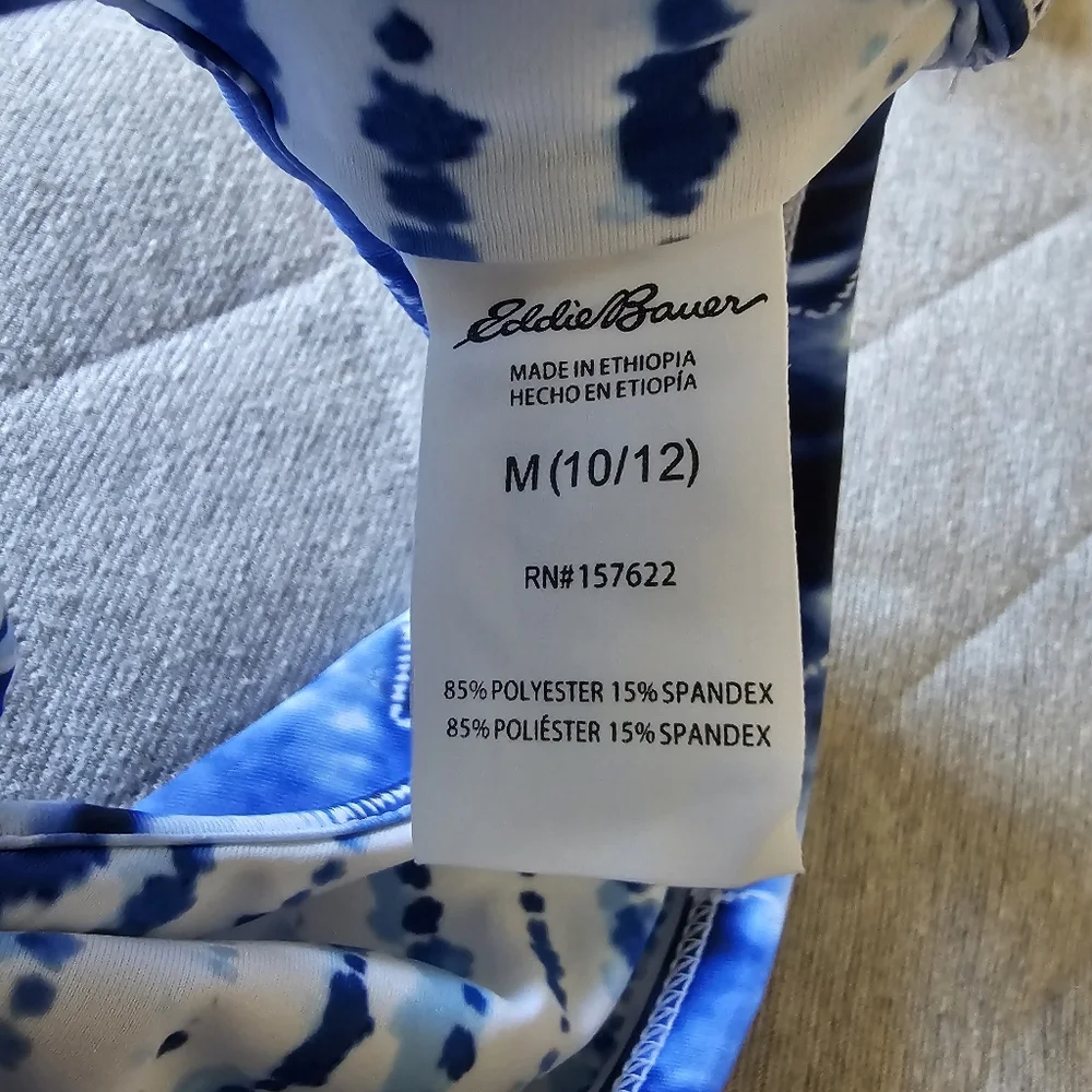 ⭐4/$20 Eddie Bauer Girls 2 piece Swimsuit Medium (10/12)